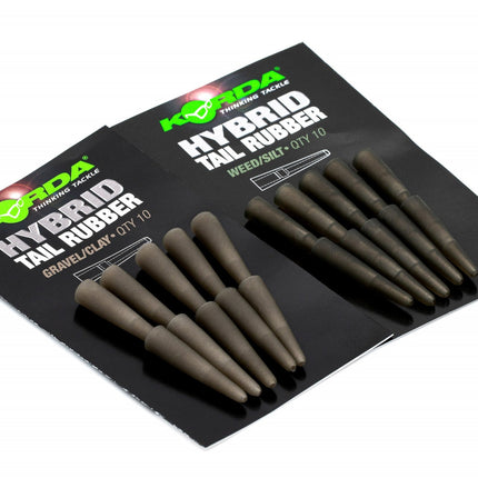 Korda Hybrid Tail Rubber 10pcs