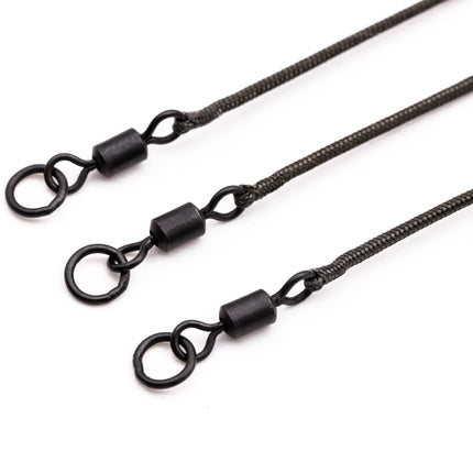 Korda Kable Leadcore Leader Ring Swivel 100cm