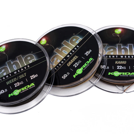 Korda Kable Tight Weave 25m