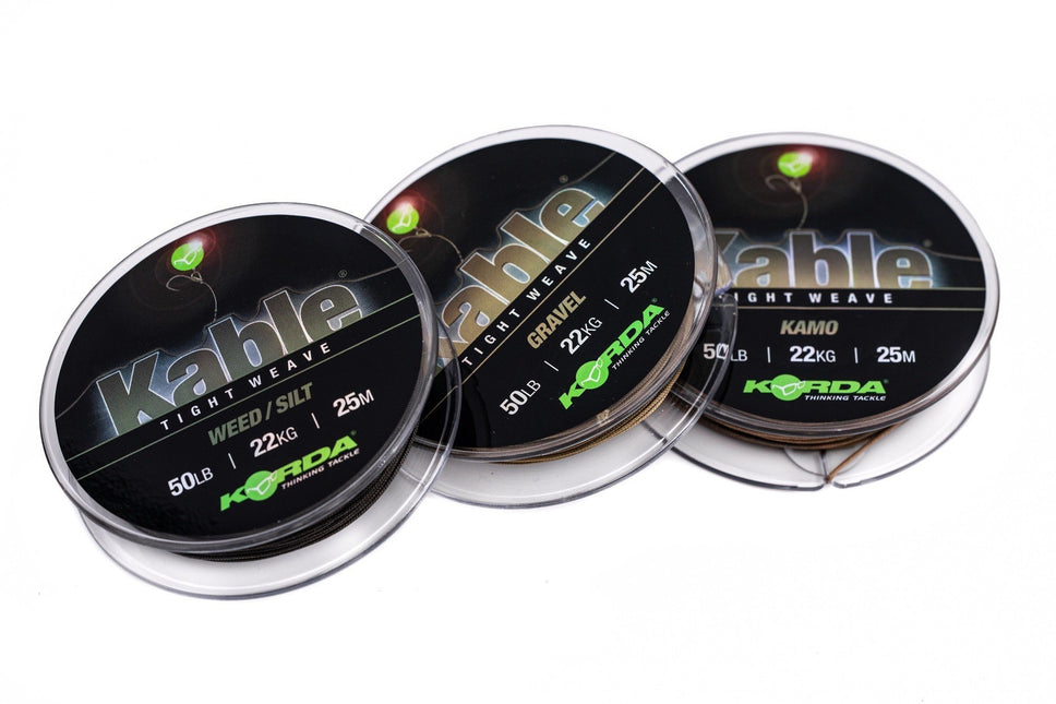 Korda Kable Tight Weave 25m