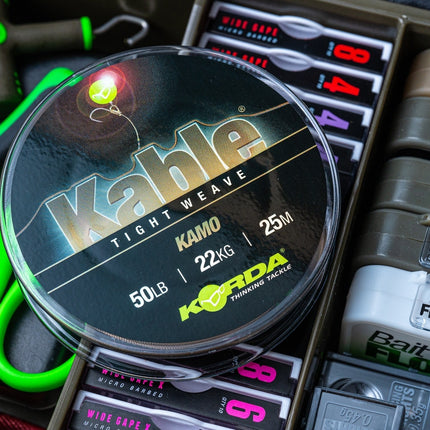 Korda Kable Tight Weave 25m