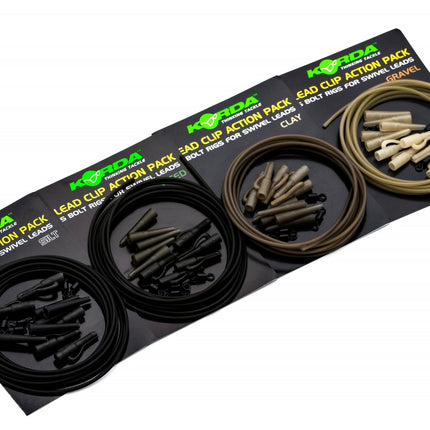Korda Lead Clip Action Pack 5pcs