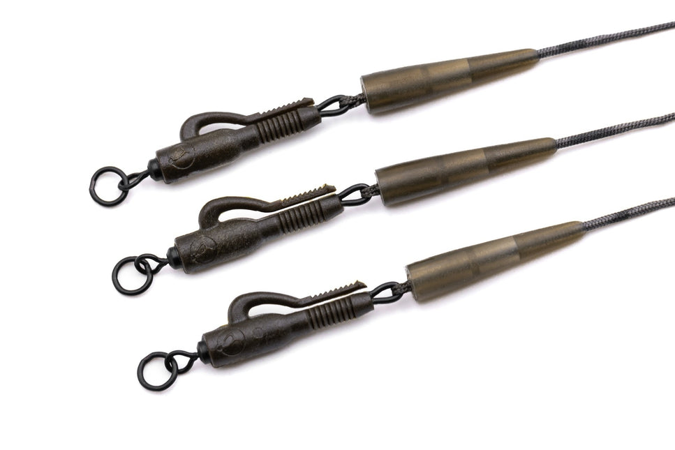 Korda Leadcore Leader Hybrid Lead Clip Ring Swivel 100cm