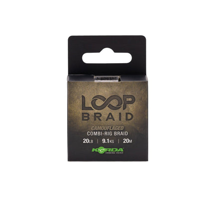 Korda Loop Braid 20lb - Camouflaged