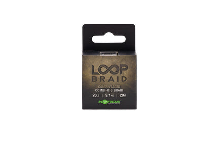 Korda Loop Braid 20lb - Camouflaged