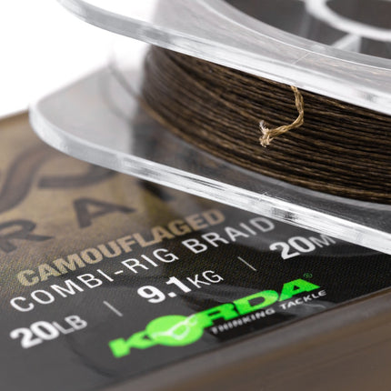 Korda Loop Braid 20lb - Camouflaged