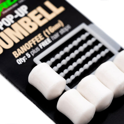 Korda Pop Up Dumbell Banoffee White