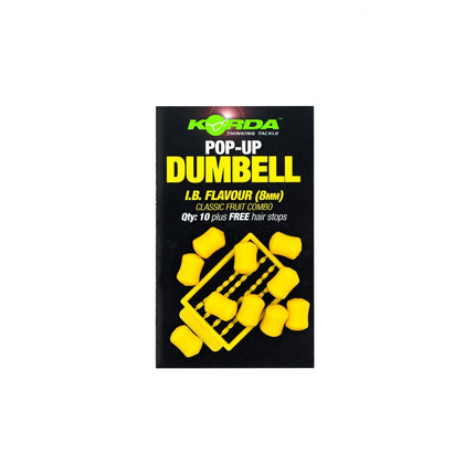 Korda Pop Up Dumbell IB Yellow
