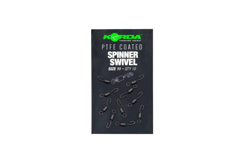 Korda PTFE Spinner Swivel  size 11 10pcs