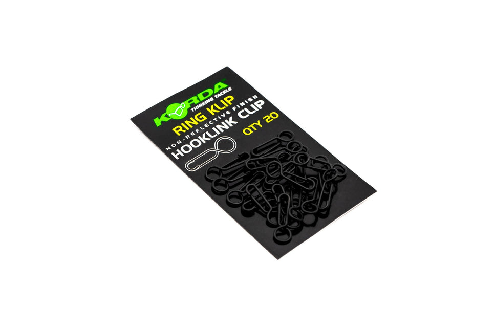 Korda Ring Klip - Black 20pcs