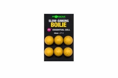Korda Slow Sinking Boilie Essential Cell 18mm