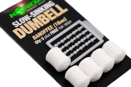 Korda Slow Sinking Dumbell Banoffee White