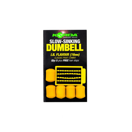 Korda Slow Sinking Dumbell IB Yellow