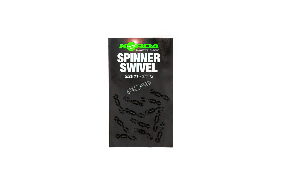 Korda Spinner Swivel - Black  12pcs