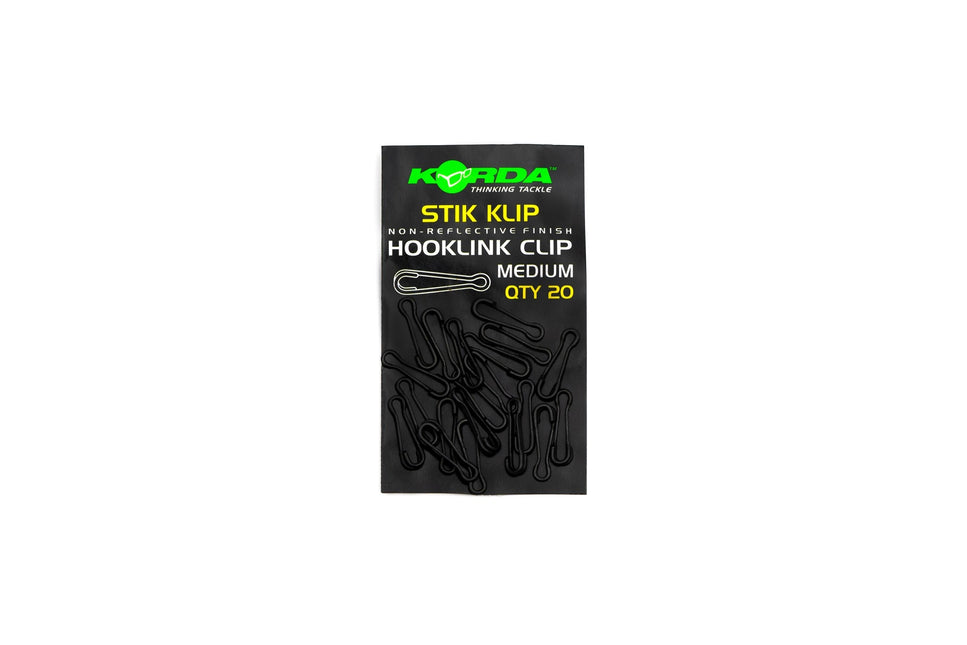 Korda Stik Klip - Black 20pcs