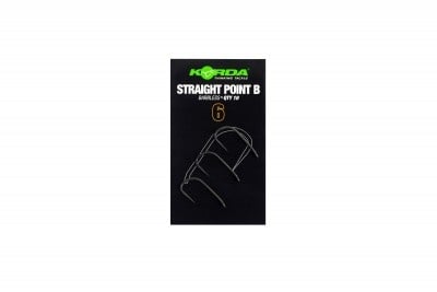 Korda Straight Point Barbed  hooks 10 Pcs