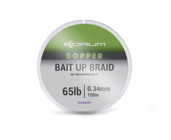 Korum Bopper Bait Up Braid 65lb