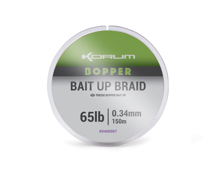 Korum Bopper Bait Up Braid 65lb