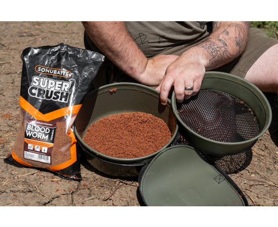 Korum EVA Solid Groundbait Bowl & Riddle