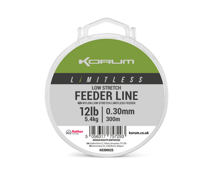 Korum Limitless Low Stretch Feeder Line
