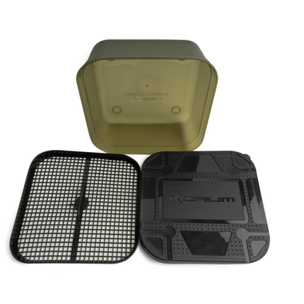 Korum Maggot Tub and Riddle - 2Pt/1.2L