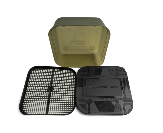 Korum Maggot Tub and Riddle - 2Pt/1.2L