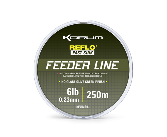 Korum Reflo Fast Sink Feeder Line 250 meter