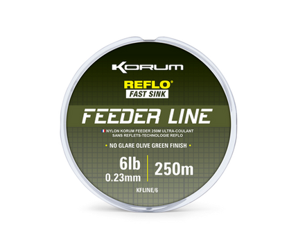 Korum Reflo Fast Sink Feeder Line 250 meter
