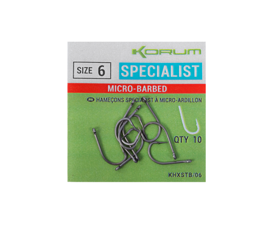 Korum Supersteel Specialist Barbed