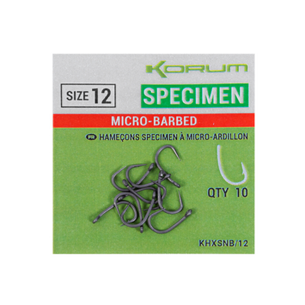 Korum Supersteel Specimen Barbed