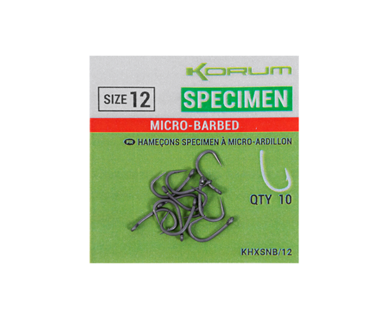 Korum Supersteel Specimen Barbed