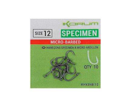 Korum Supersteel Specimen Barbed
