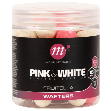 Mainline Fluro Pink & White Wafters Fruitella 15mm