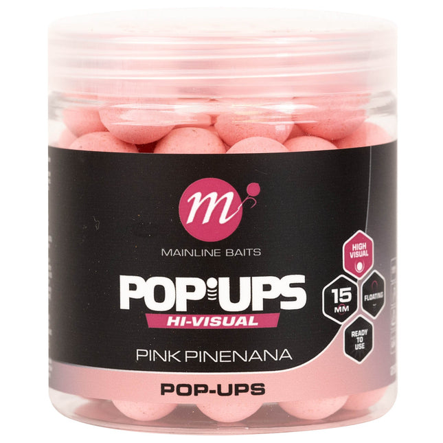 Mainline Hi-Vis Pop-ups Pink - Pinenana 15mm