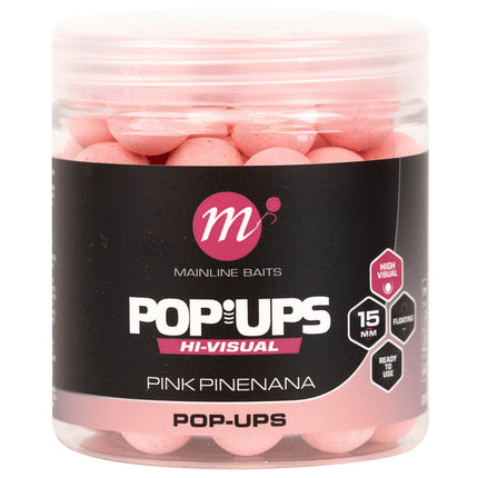 Mainline Hi-Vis Pop-ups Pink - Pinenana 15mm