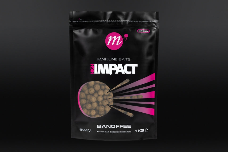 Mainline High Impact Banoffee Boilies 1 kg