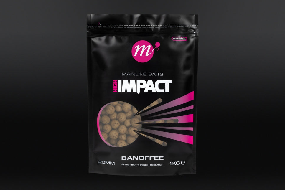 Mainline High Impact Banoffee Boilies 1 kg