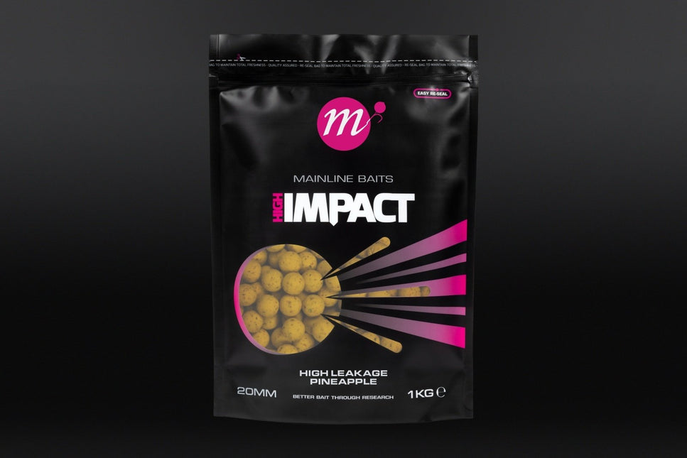 Mainline High Impact High Leakage Pineapple Boilies 1 kg