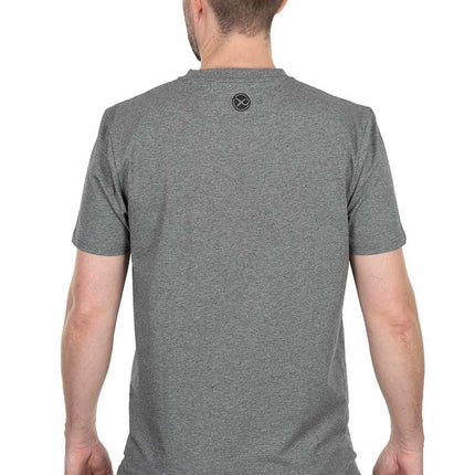 Matrix Hex Print T-Shirt Grey