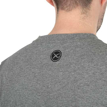 Matrix Hex Print T-Shirt Grey