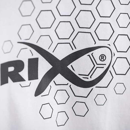 Matrix Hex Print T-Shirt White