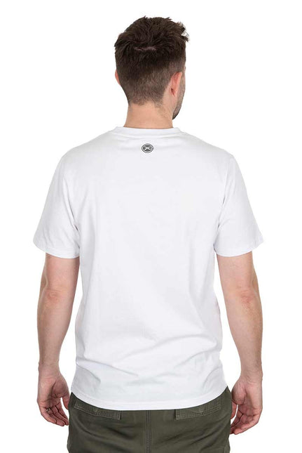 Matrix Hex Print T-Shirt White