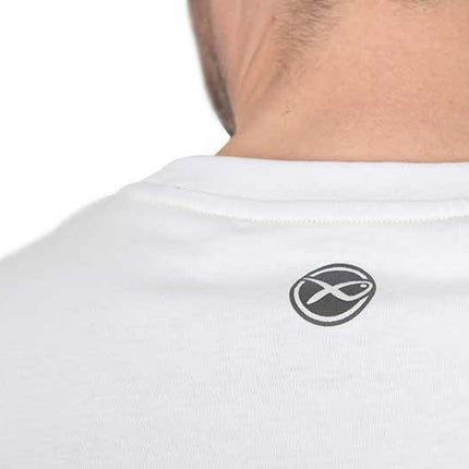Matrix Hex Print T-Shirt White