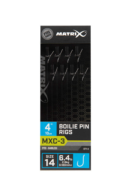 Matrix MXC- 3 4 Boilie Pin Rigs