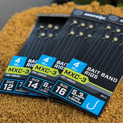 Matrix MXC-3 Bait Band Rigs 10cm/4ins