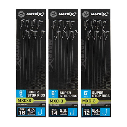 Matrix MXC-3 Super Stop Rigs 15cm/6ins