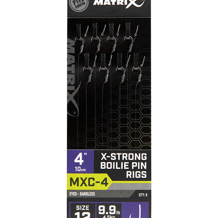 Matrix MXC-4 4 X-Strong Boilie Pin Rigs