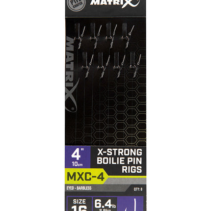 Matrix MXC-4 4 X-Strong Boilie Pin Rigs