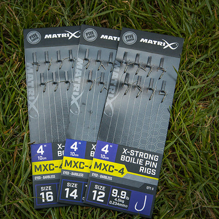 Matrix MXC-4 4 X-Strong Boilie Pin Rigs