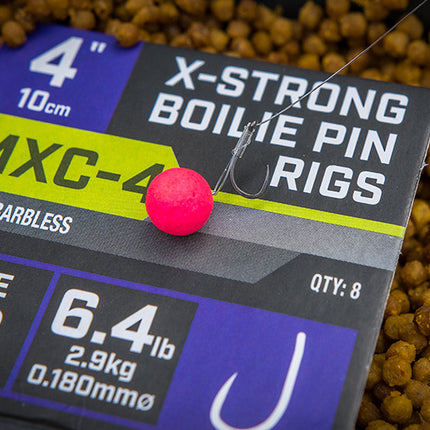 Matrix MXC-4 4 X-Strong Boilie Pin Rigs